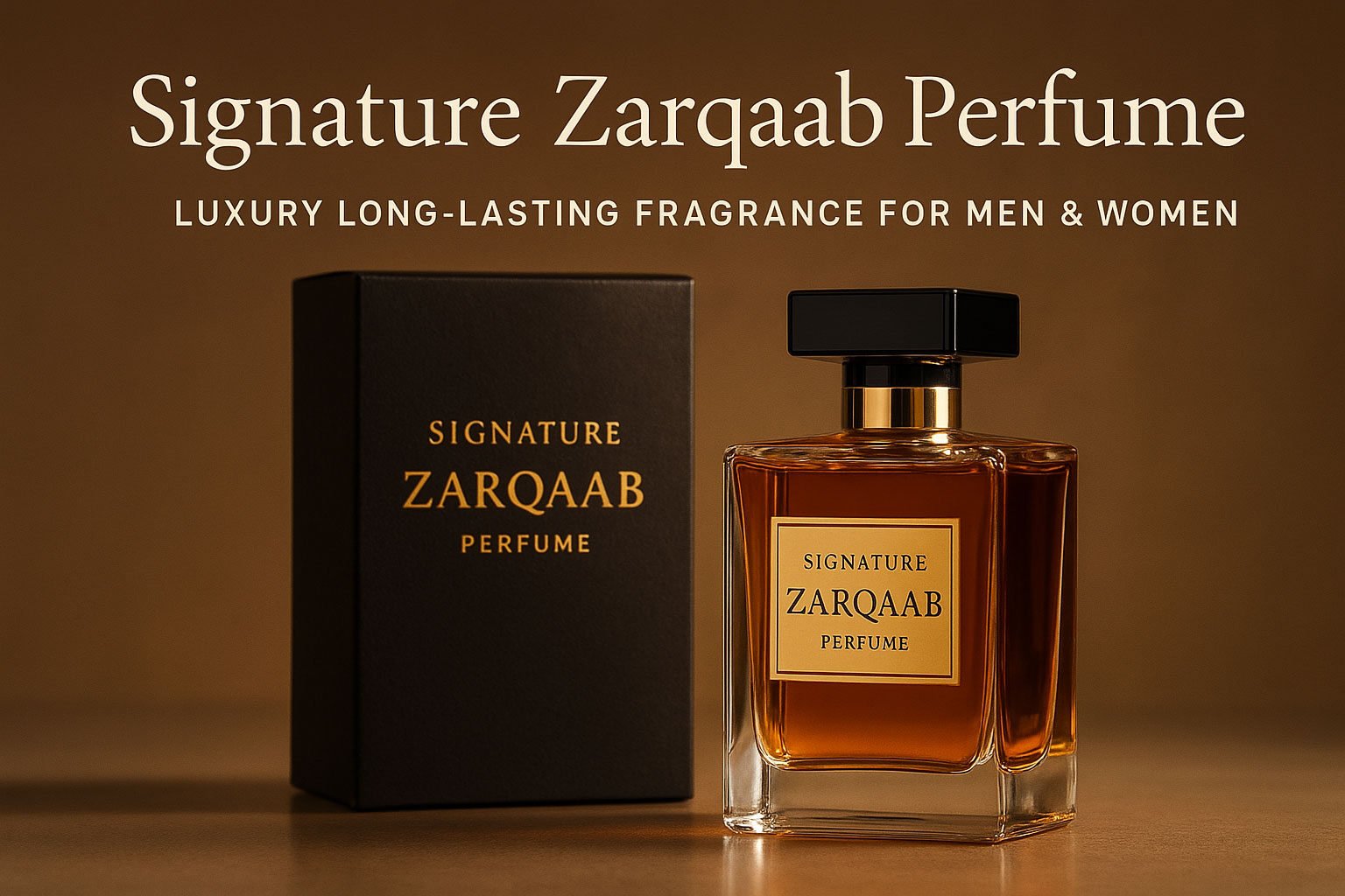 Signature Zarqaab Perfume – Luxury Long-Lasting Fragrance for Men & Women